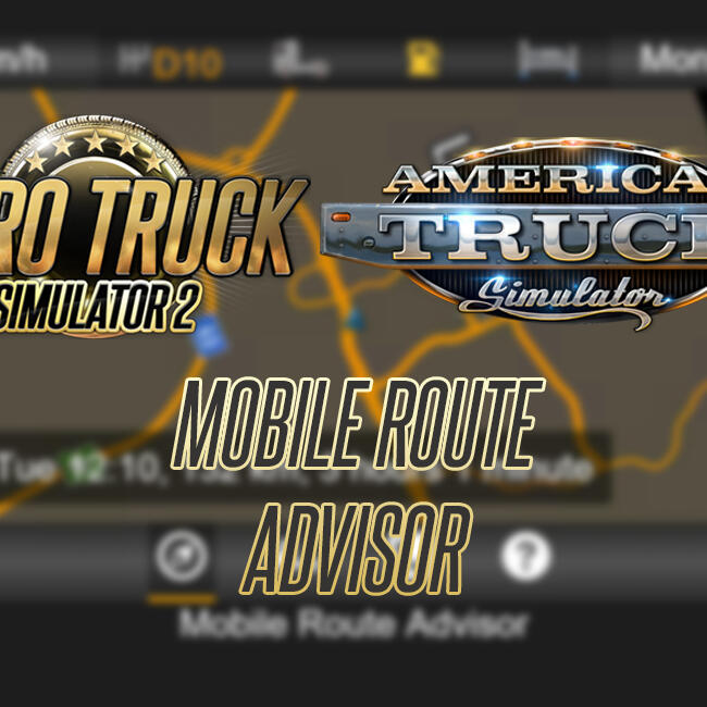Mobile Route Advisor for ETS2 / ATS